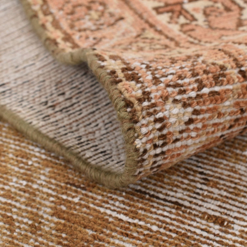 Loper Vintage tapijt - 350 x 136 cm - donker beige