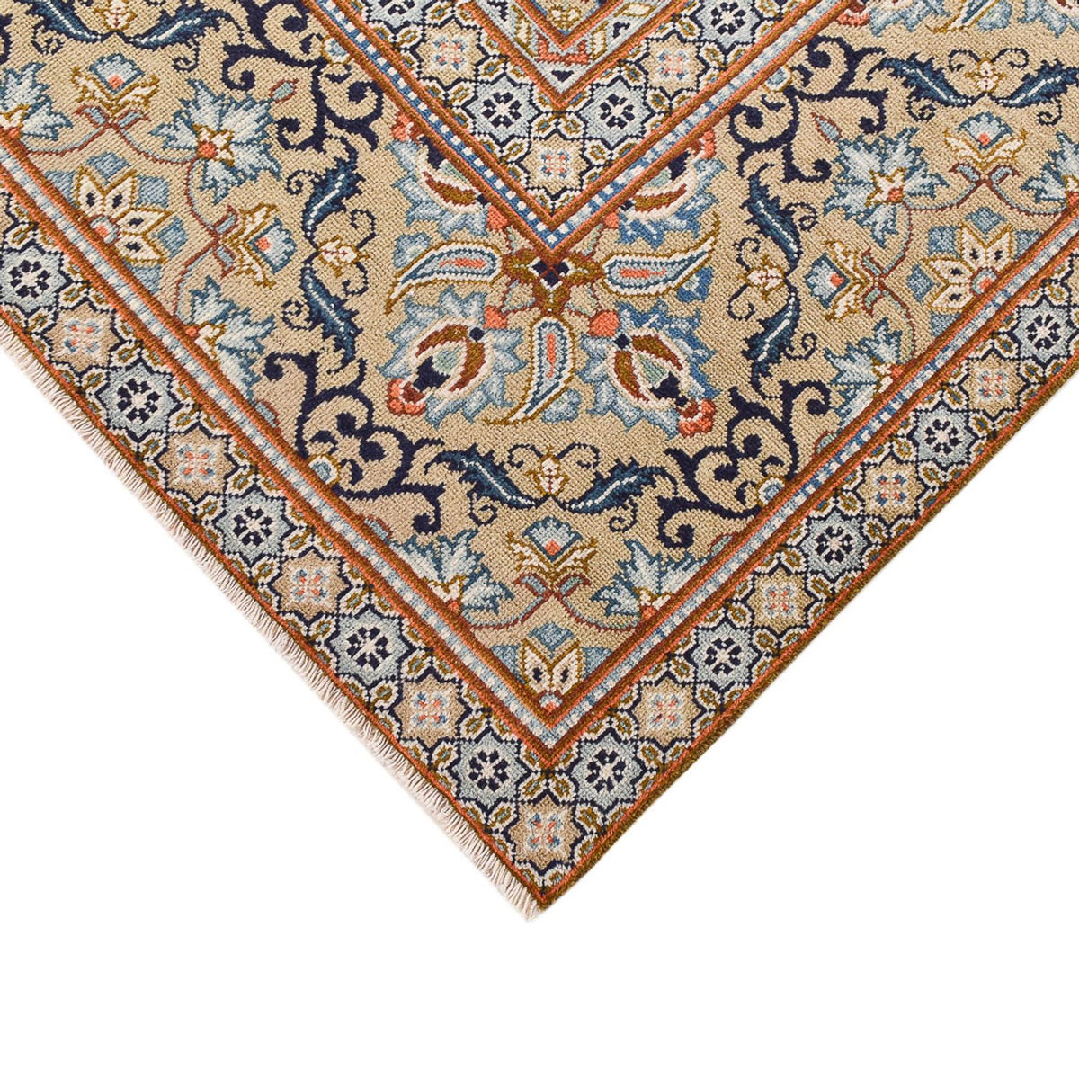 Vintage tapijt - 379 x 260 cm - zand