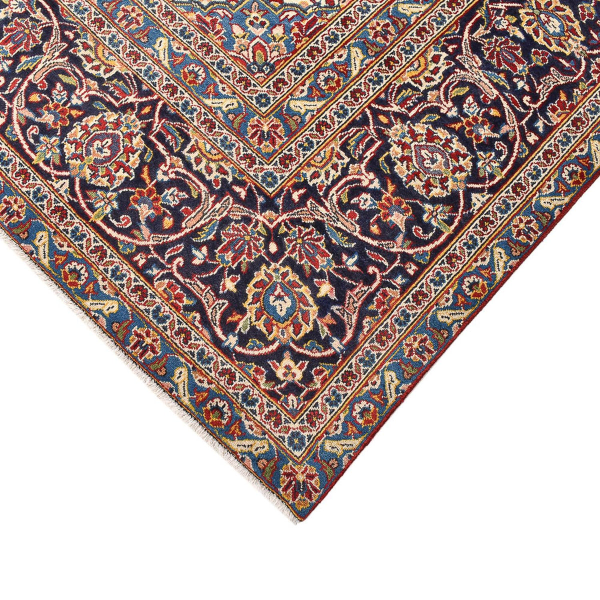 Perzisch tapijt - Keshan - 392 x 290 cm - rood