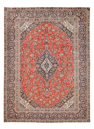 Perzisch tapijt - Keshan - 387 x 285 cm - rood