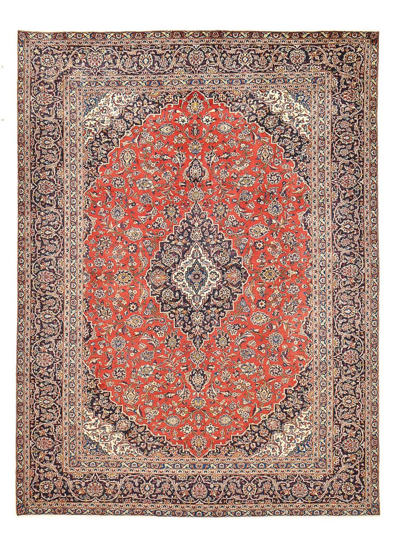 Perzisch tapijt - Keshan - 387 x 285 cm - rood