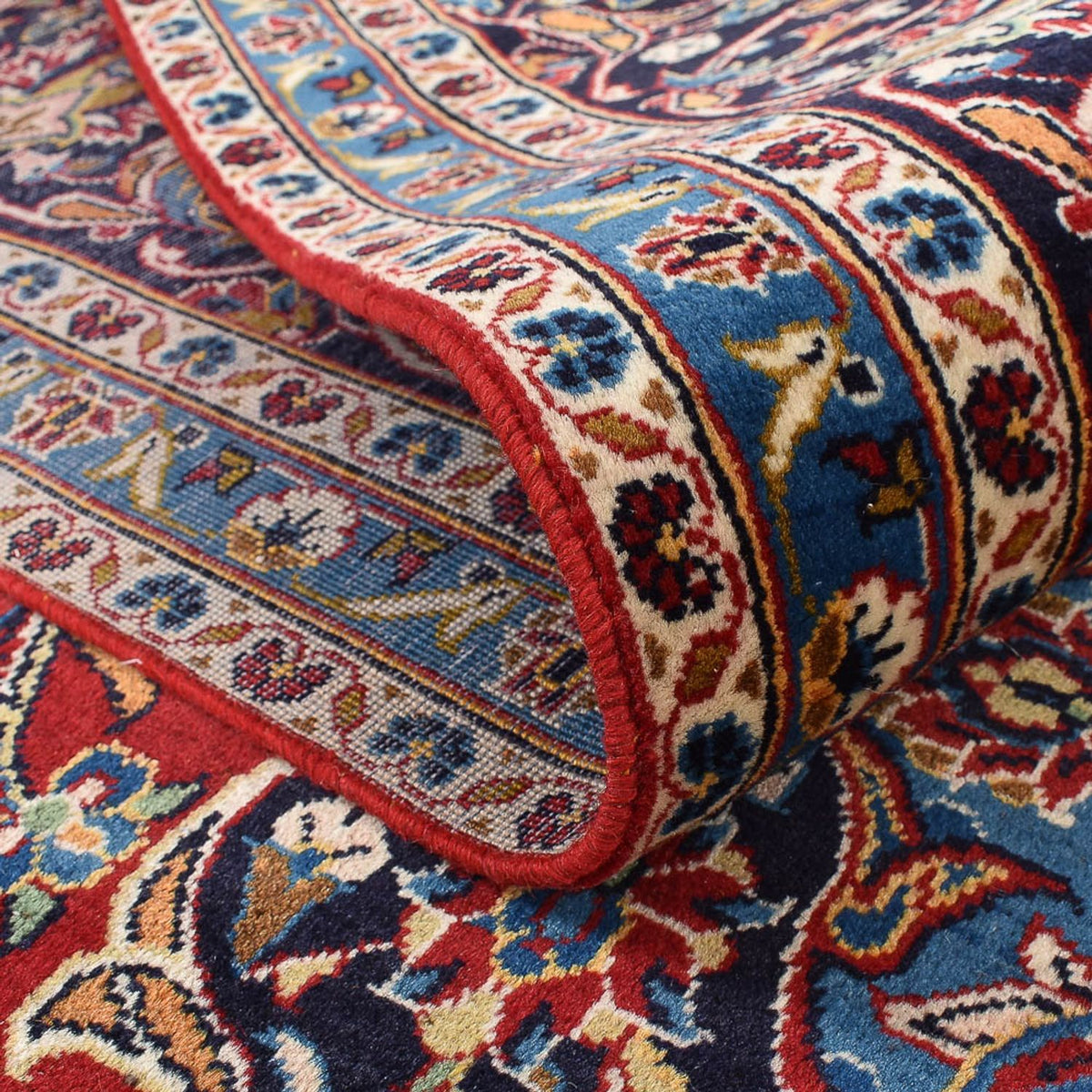 Perzisch tapijt - Keshan - 403 x 287 cm - rood