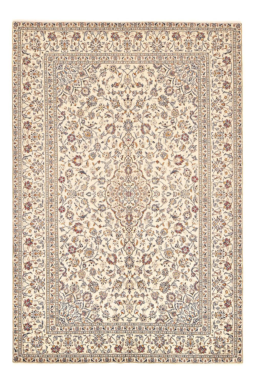 Perzisch tapijt - Keshan - 296 x 198 cm - beige