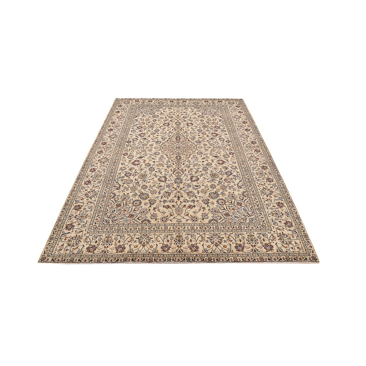 Perzisch tapijt - Keshan - 296 x 198 cm - beige