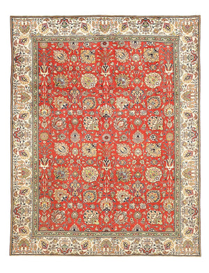 Perzisch tapijt - Tabriz - 373 x 284 cm - rood