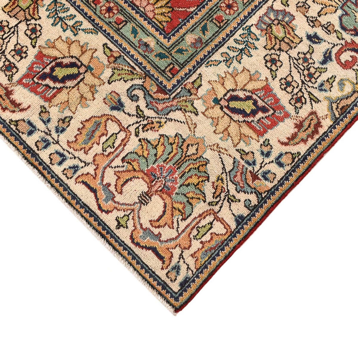 Perzisch tapijt - Tabriz - 373 x 284 cm - rood
