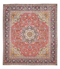 Perzisch tapijt - Tabriz - 374 x 300 cm - rood