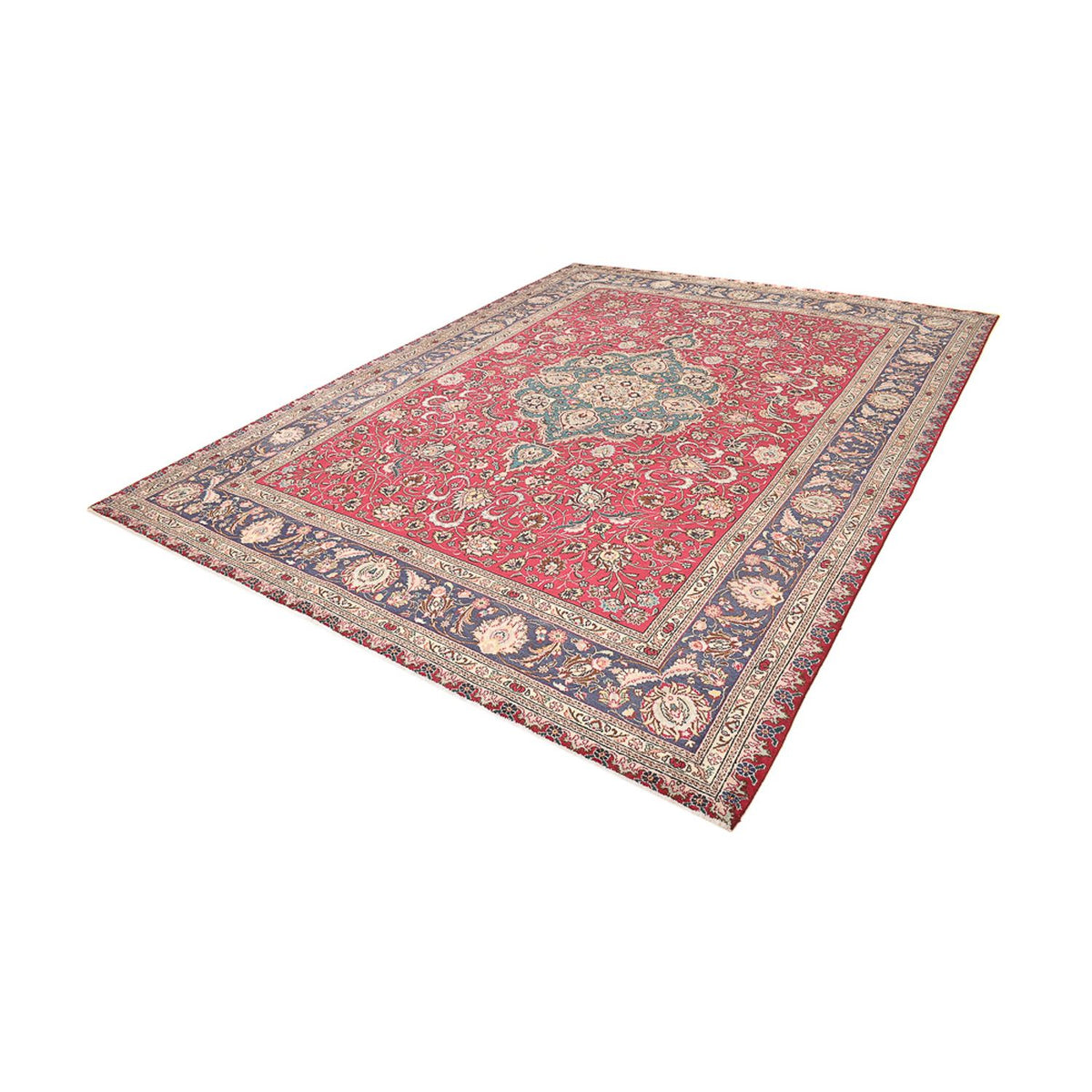 Perzisch tapijt - Tabriz - 396 x 300 cm - rood