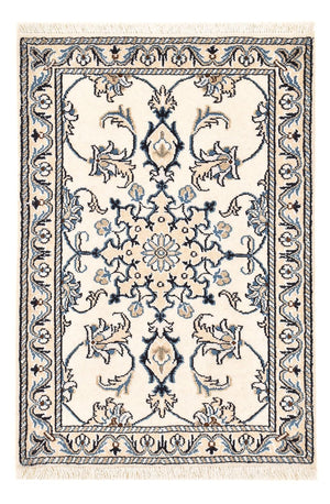Perzisch tapijt - Nain - 89 x 60 cm - crème