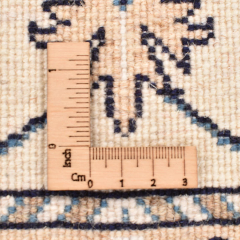 Perzisch tapijt - Nain - 89 x 60 cm - crème