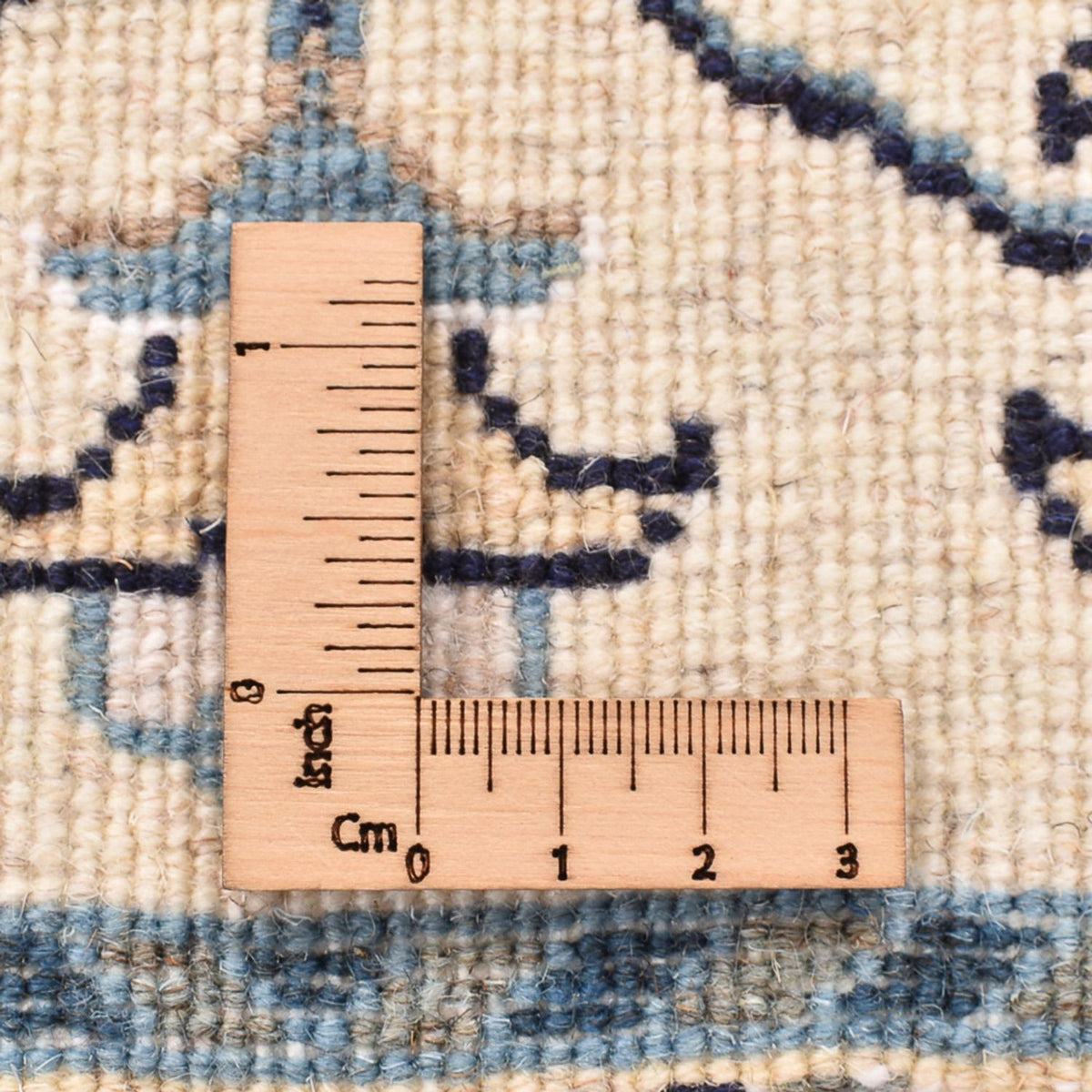 Perzisch tapijt - Nain - 84 x 59 cm - crème