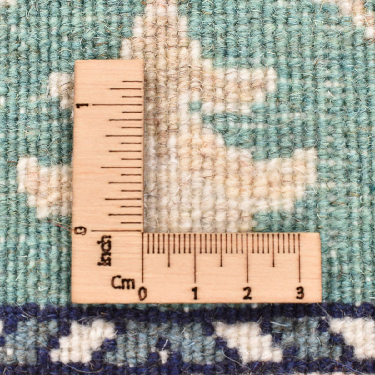 Perzisch tapijt - Nain - 87 x 60 cm - lichtgroen