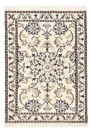 Perzisch tapijt - Nain - 87 x 57 cm - beige