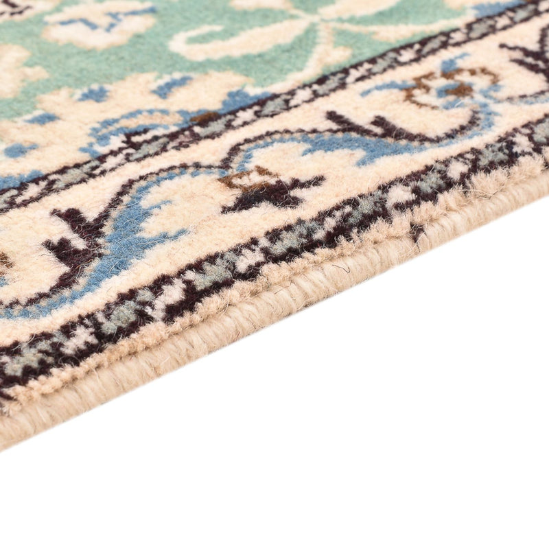 Perzisch tapijt - Nain - 87 x 59 cm - lichtgroen