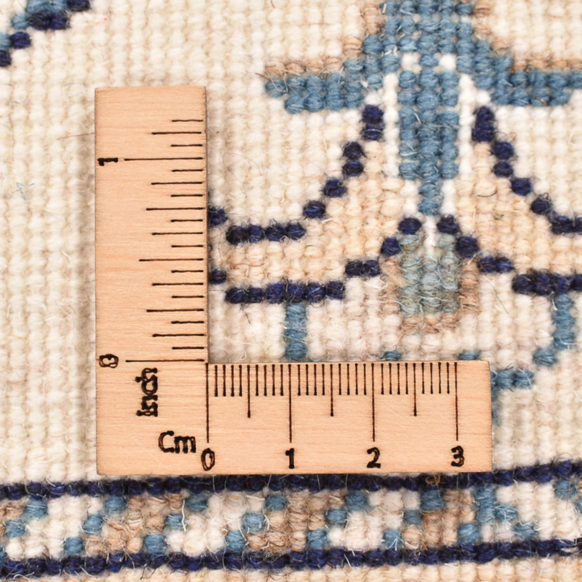 Perzisch tapijt - Nain - 87 x 60 cm - crème