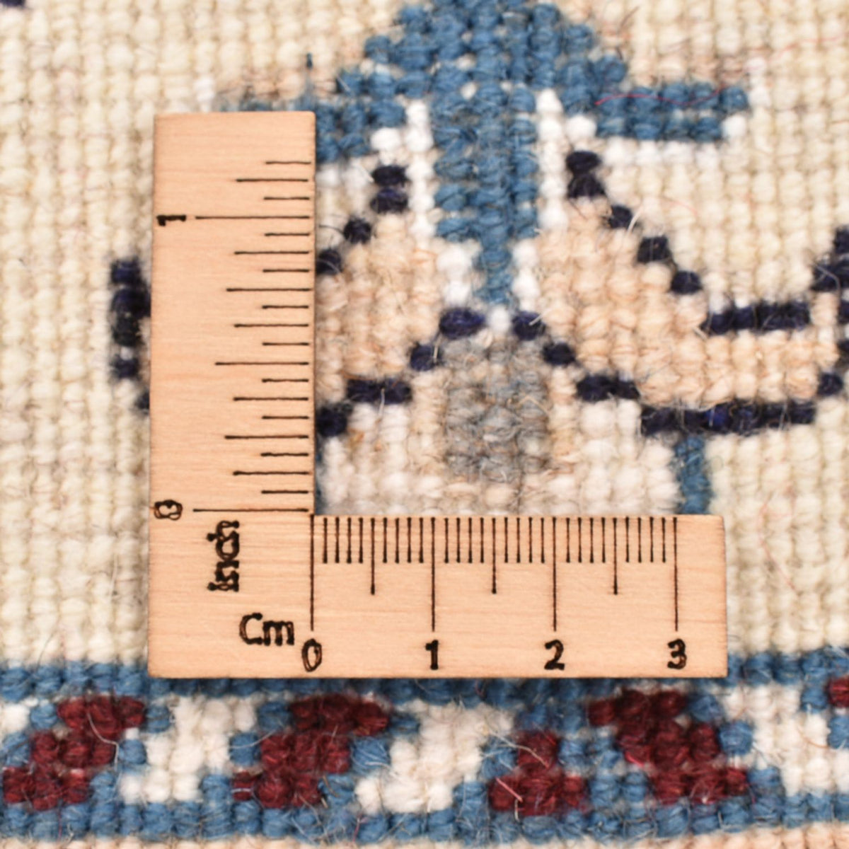 Perzisch tapijt - Nain - 81 x 57 cm - crème