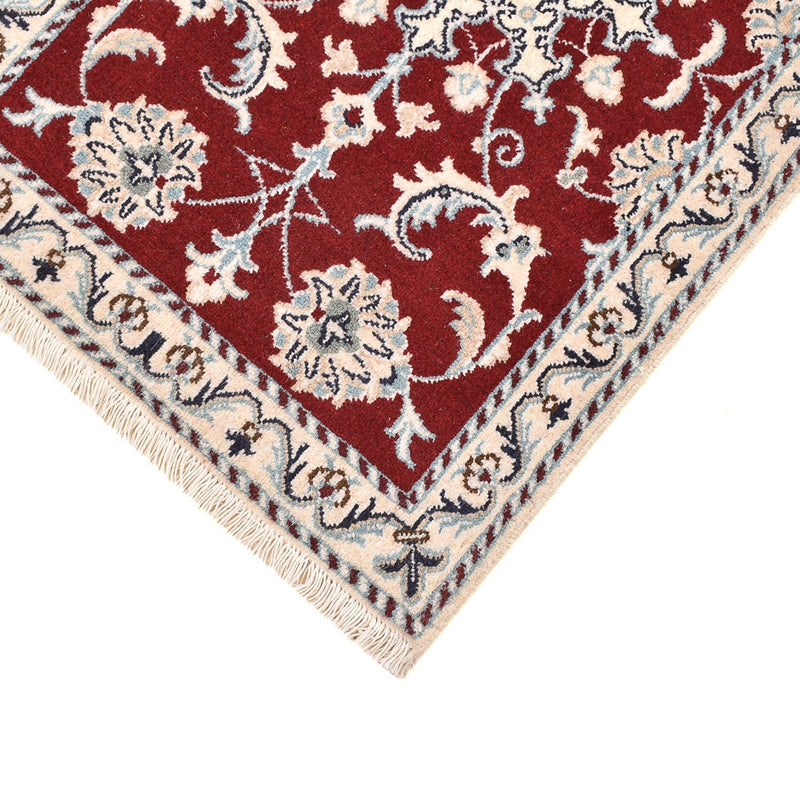 Perzisch tapijt - Nain - 94 x 60 cm - rood