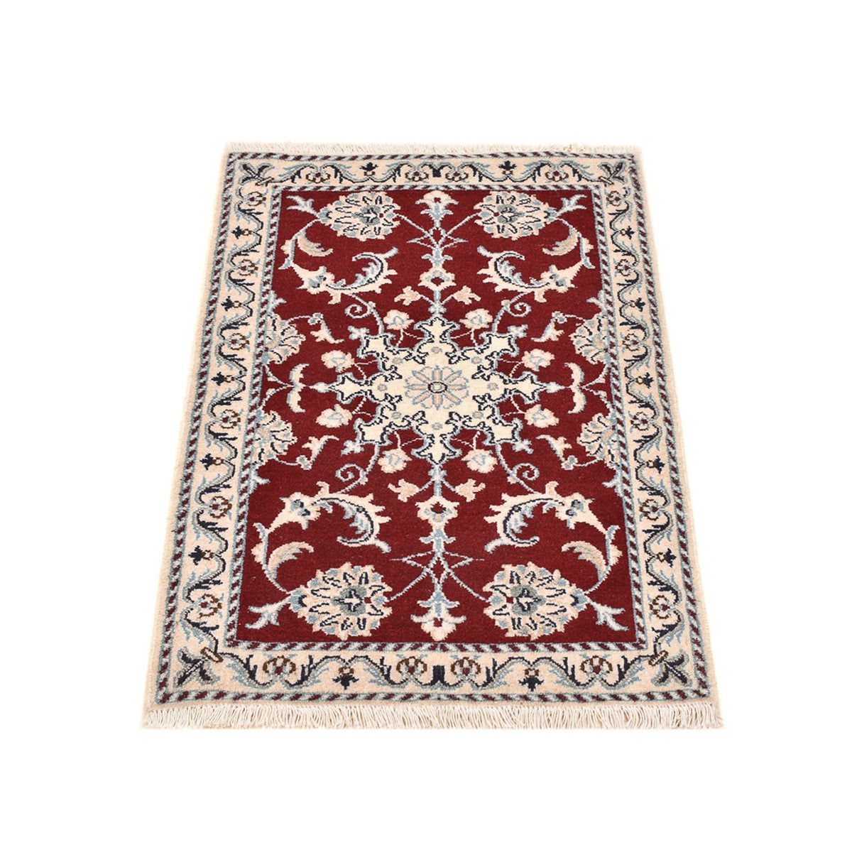 Perzisch tapijt - Nain - 94 x 60 cm - rood