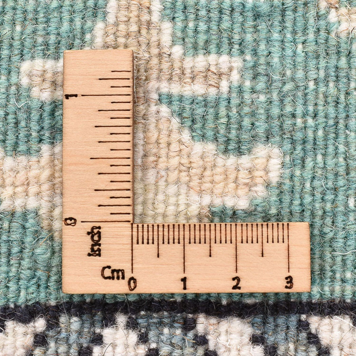 Perzisch tapijt - Nain - 89 x 60 cm - lichtgroen