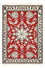 Perzisch tapijt - Nain - 87 x 59 cm - rood