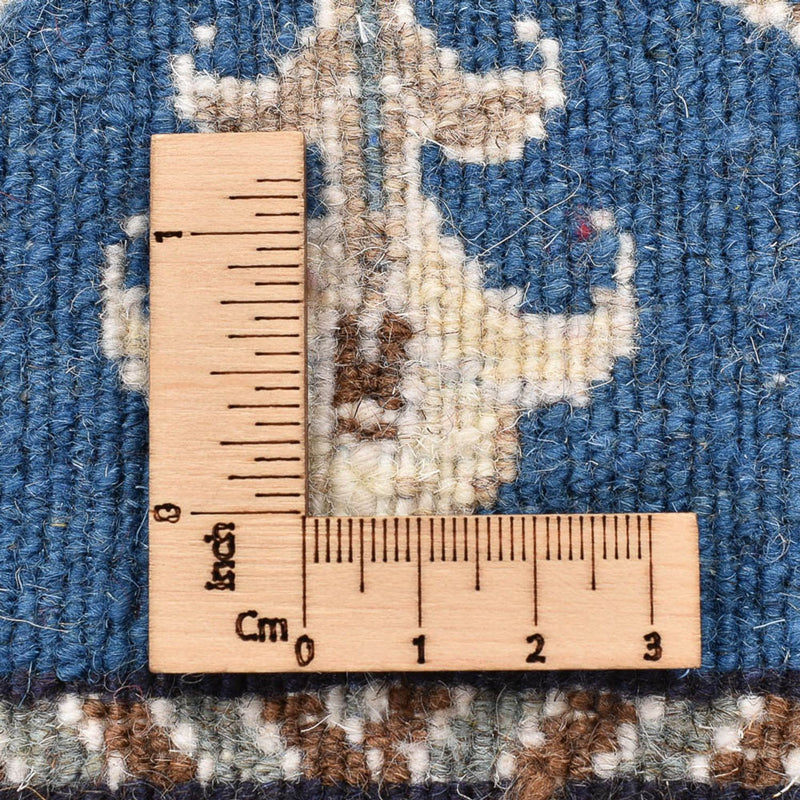 Perzisch tapijt - Nain - 90 x 58 cm - blauw