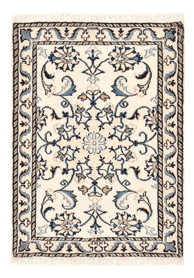 Perzisch tapijt - Nain - 83 x 58 cm - crème