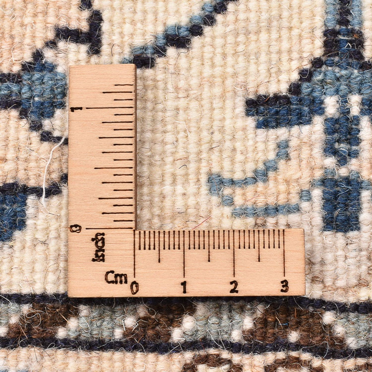 Perzisch tapijt - Nain - 83 x 58 cm - crème