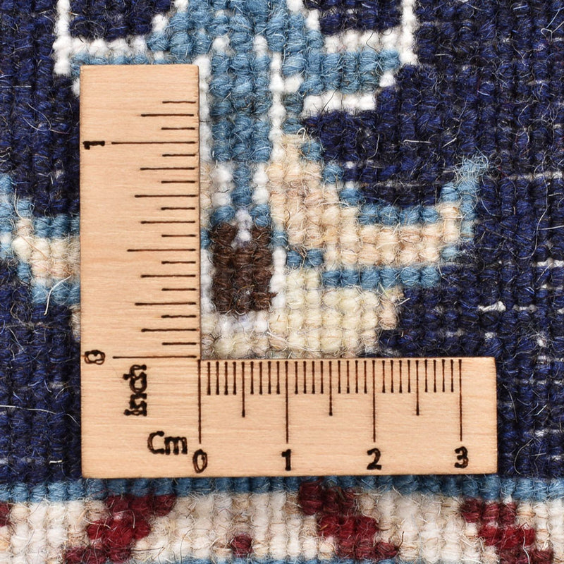 Perzisch tapijt - Nain - 87 x 56 cm - donkerblauw