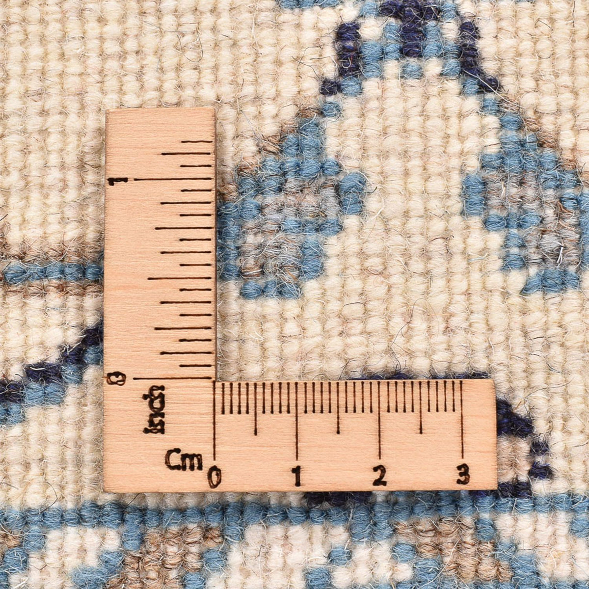 Perzisch tapijt - Nain - 83 x 60 cm - crème