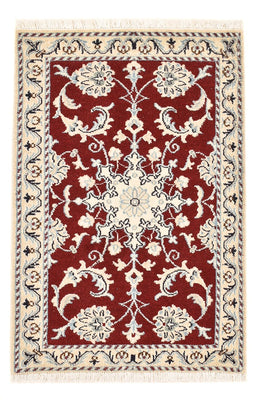 Perzisch tapijt - Nain - 95 x 60 cm - rood