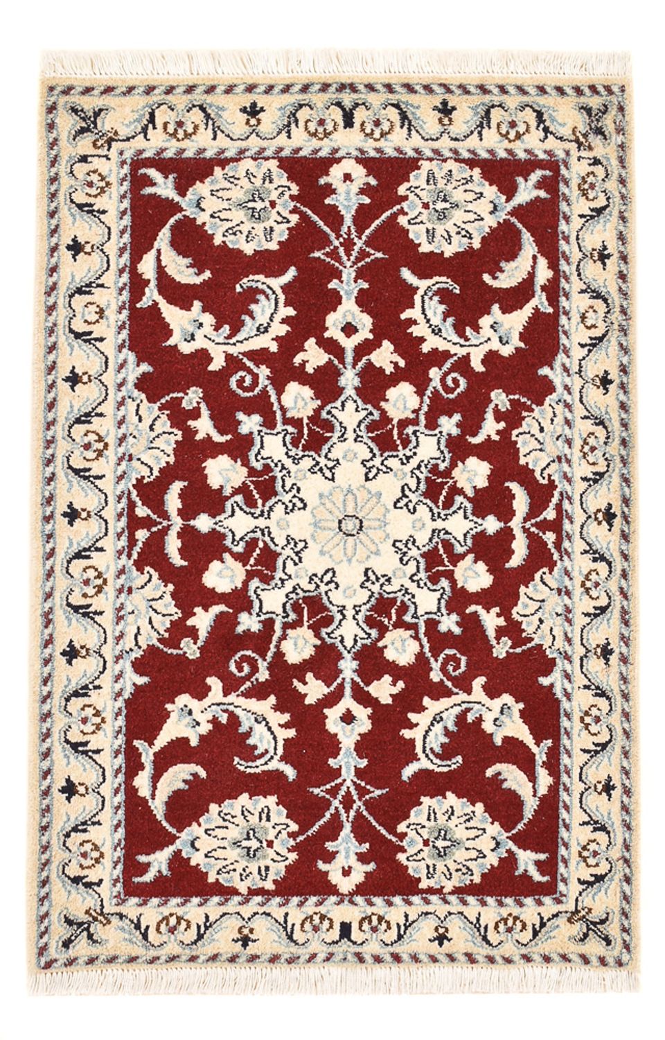 Perzisch tapijt - Nain - 95 x 60 cm - rood