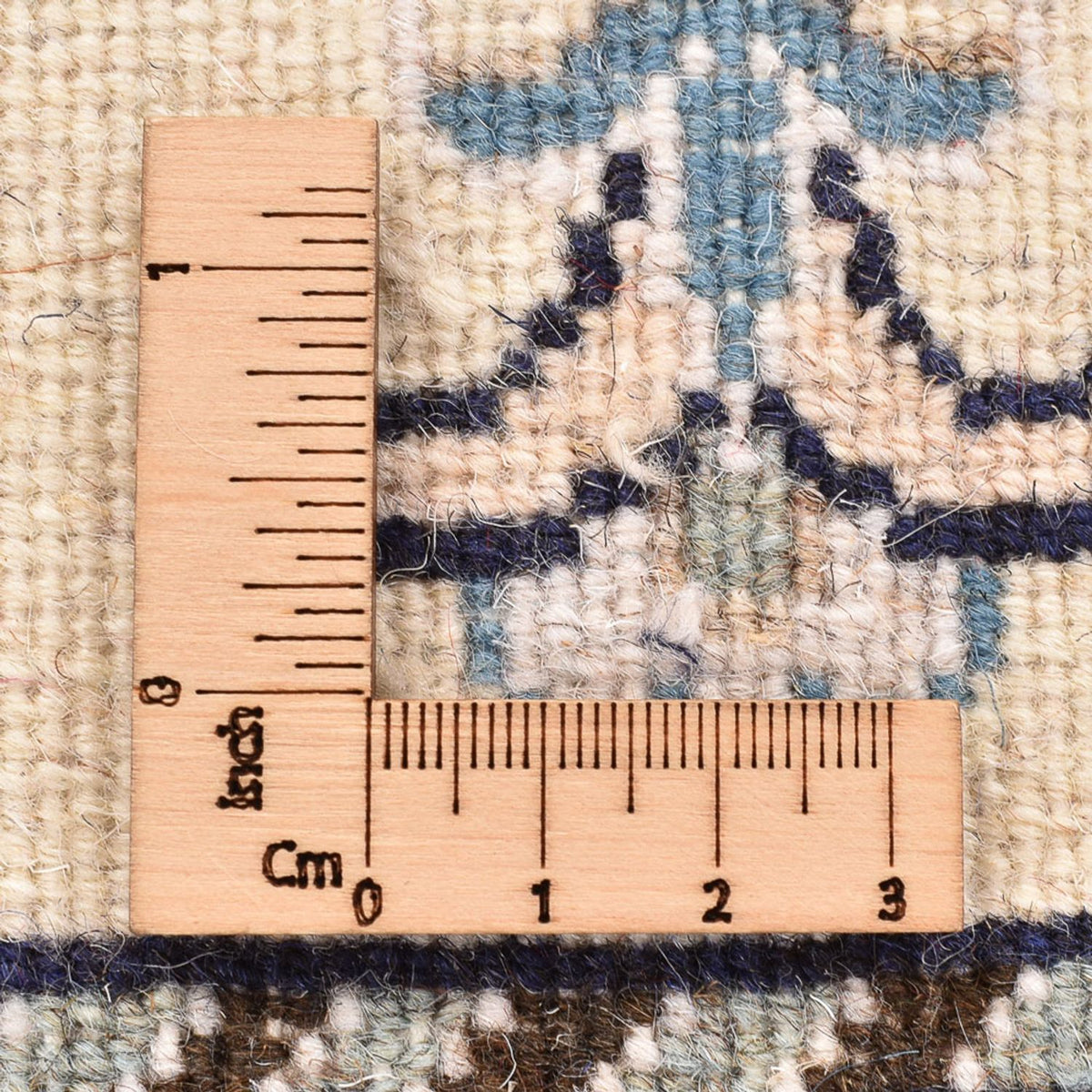 Perzisch tapijt - Nain - 86 x 59 cm - crème