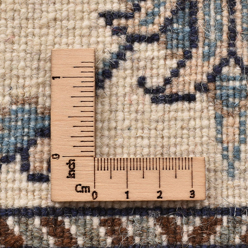 Loper Perzisch tapijt - Nain - 208 x 79 cm - wit  crème