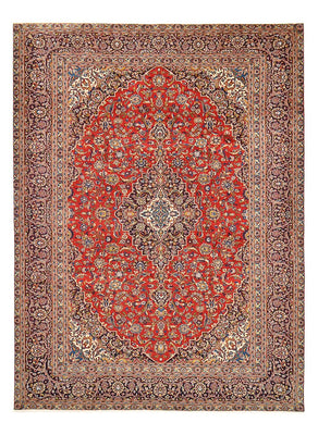 Perzisch tapijt - Keshan - 392 x 285 cm - rood