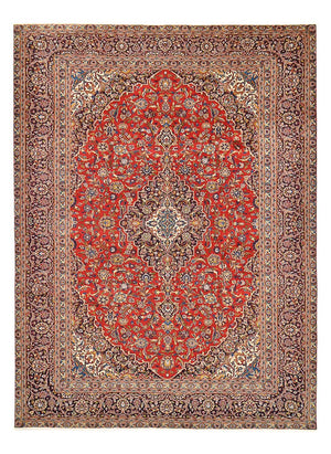 Perzisch tapijt - Keshan - 392 x 285 cm - rood