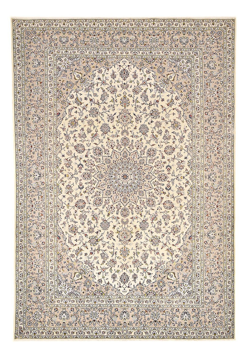 Perzisch tapijt - Keshan - 355 x 245 cm - donker beige