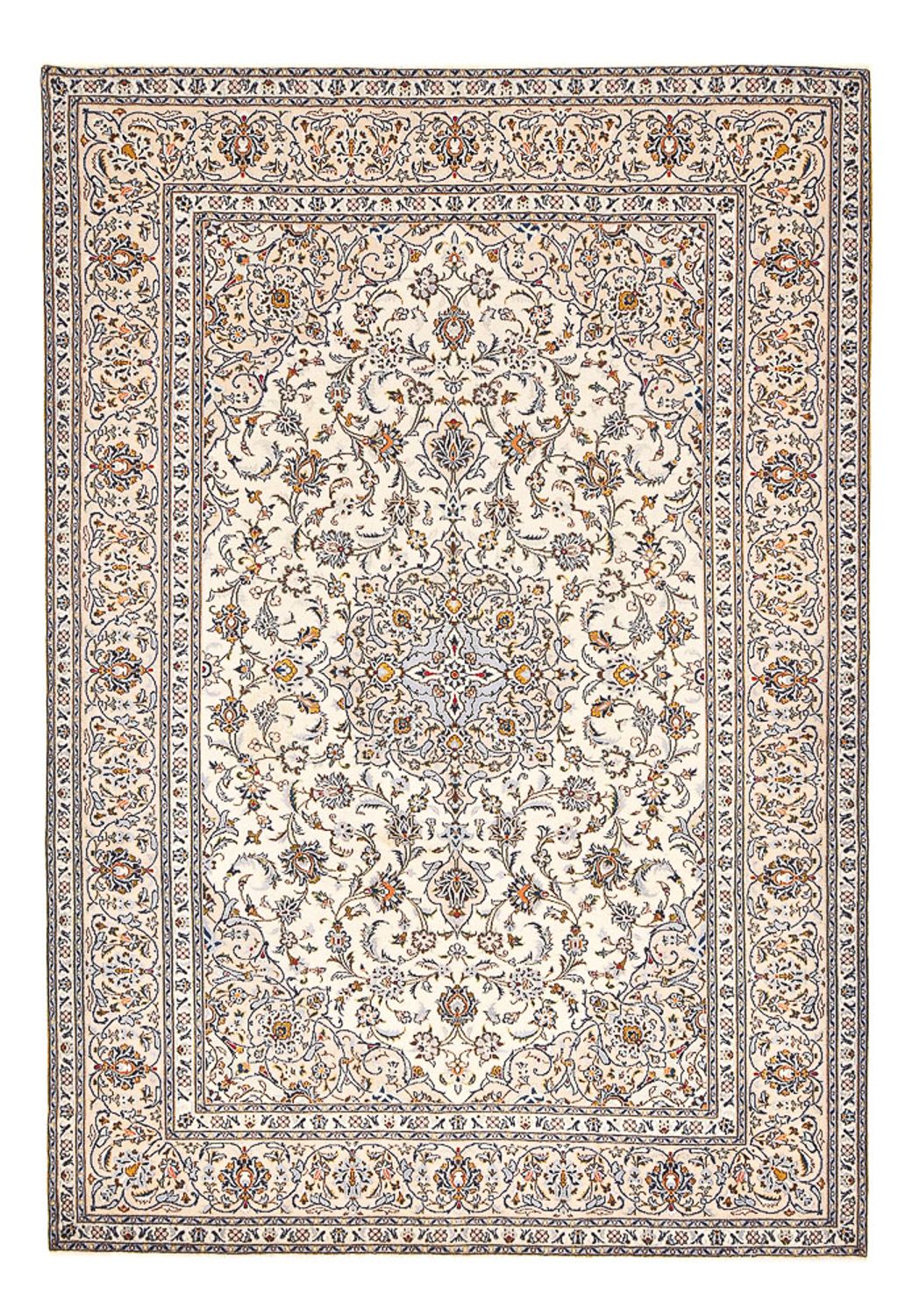 Perzisch tapijt - Keshan - 360 x 245 cm - donker beige