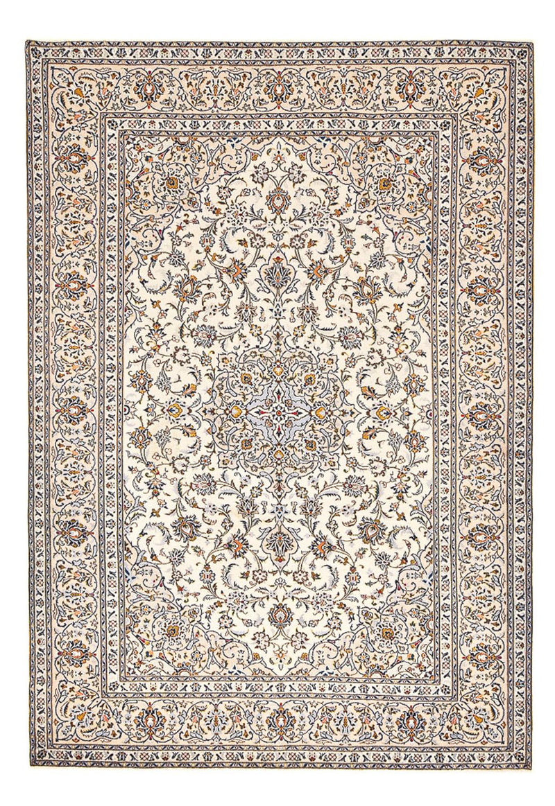 Perzisch tapijt - Keshan - 360 x 245 cm - donker beige