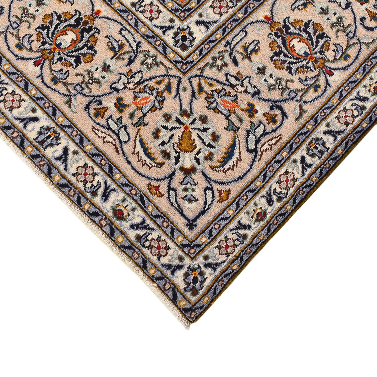 Perzisch tapijt - Keshan - 360 x 245 cm - donker beige