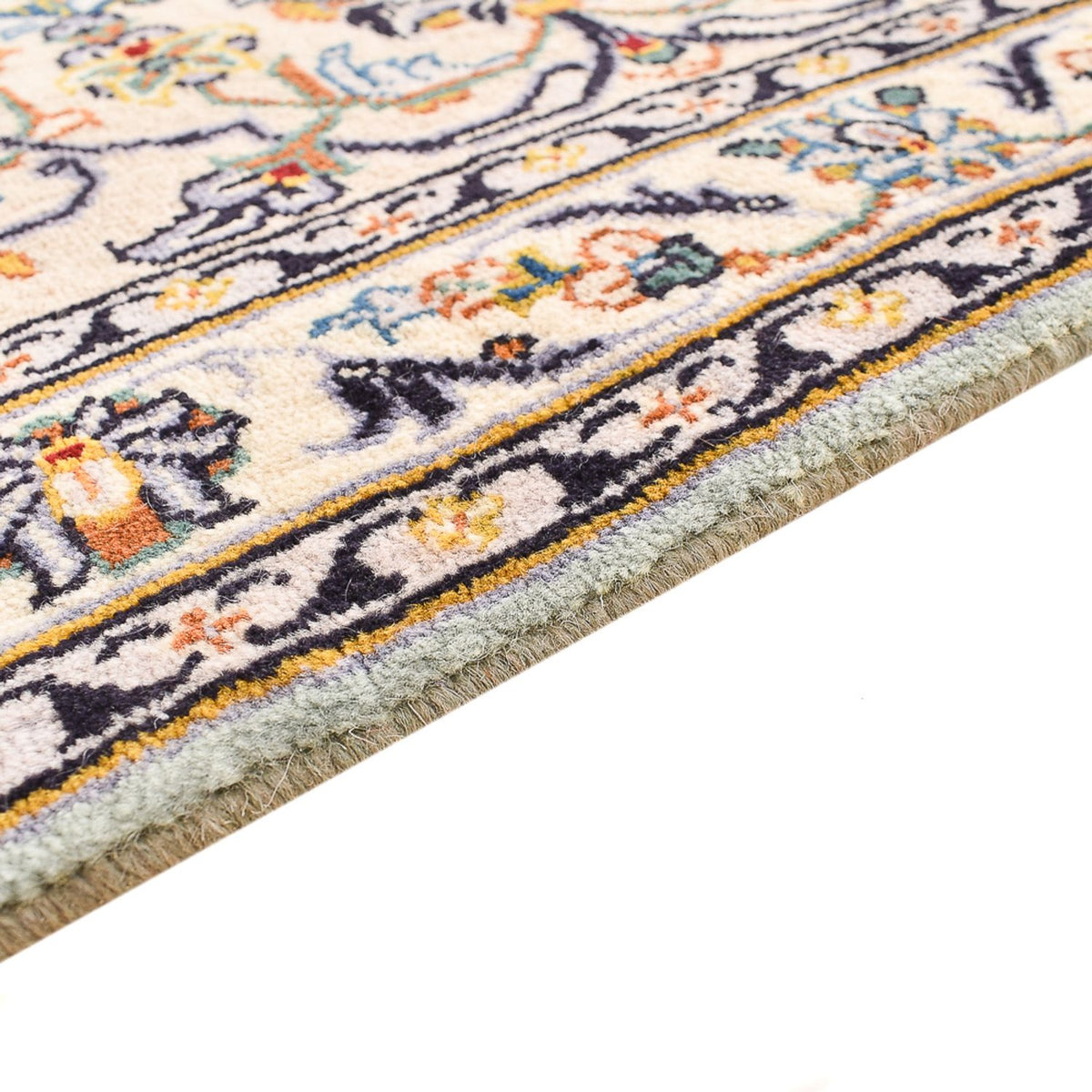 Perzisch tapijt - Keshan - 389 x 294 cm - zand