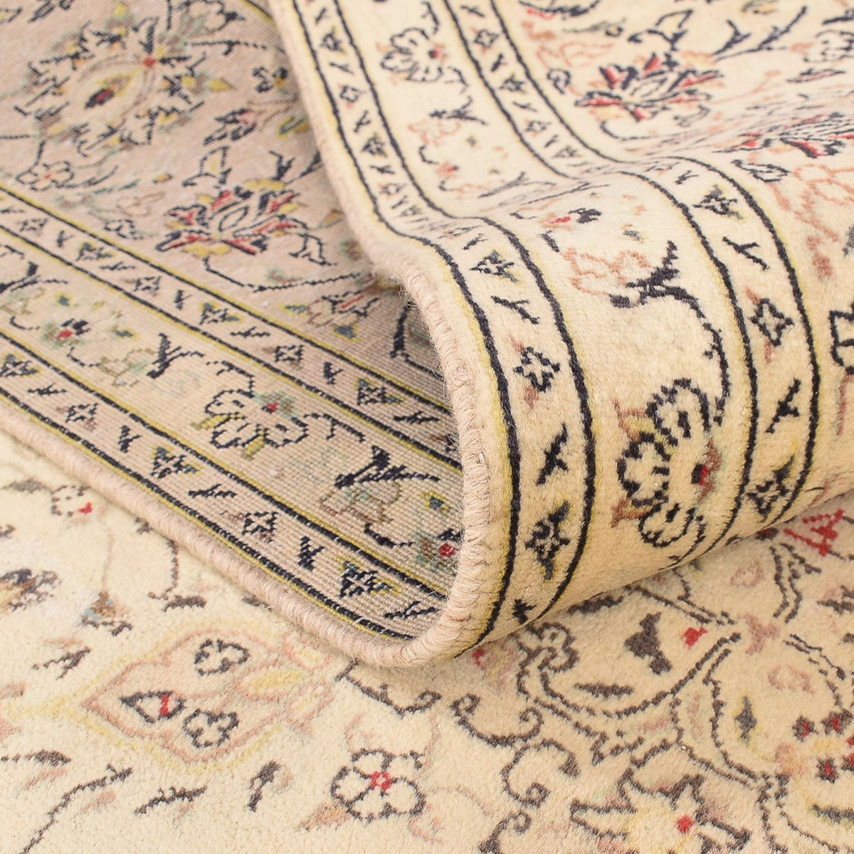 Perzisch tapijt - Keshan - 301 x 202 cm - beige