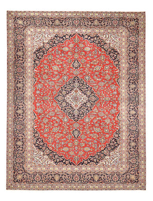Perzisch tapijt - Keshan - 398 x 304 cm - rood