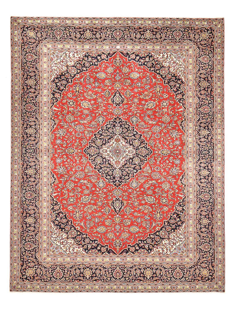 Perzisch tapijt - Keshan - 398 x 304 cm - rood