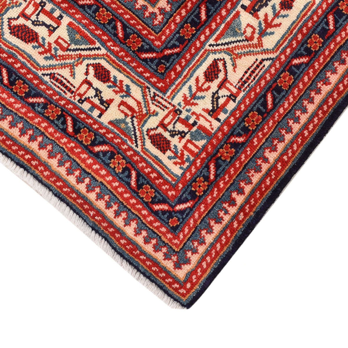 Perzisch tapijt - Mir - 295 x 188 cm - donkerrood