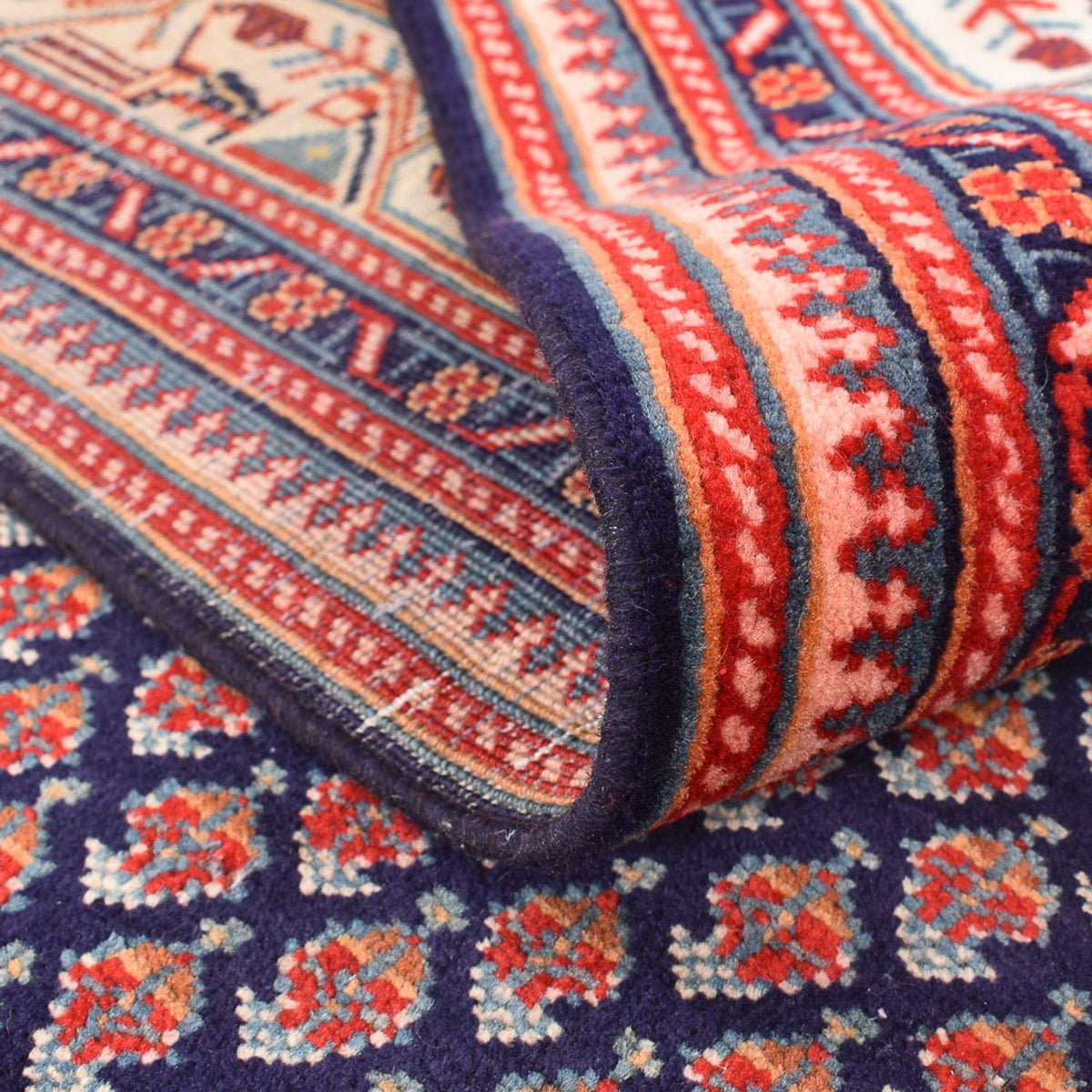 Perzisch tapijt - Mir - 295 x 188 cm - donkerrood