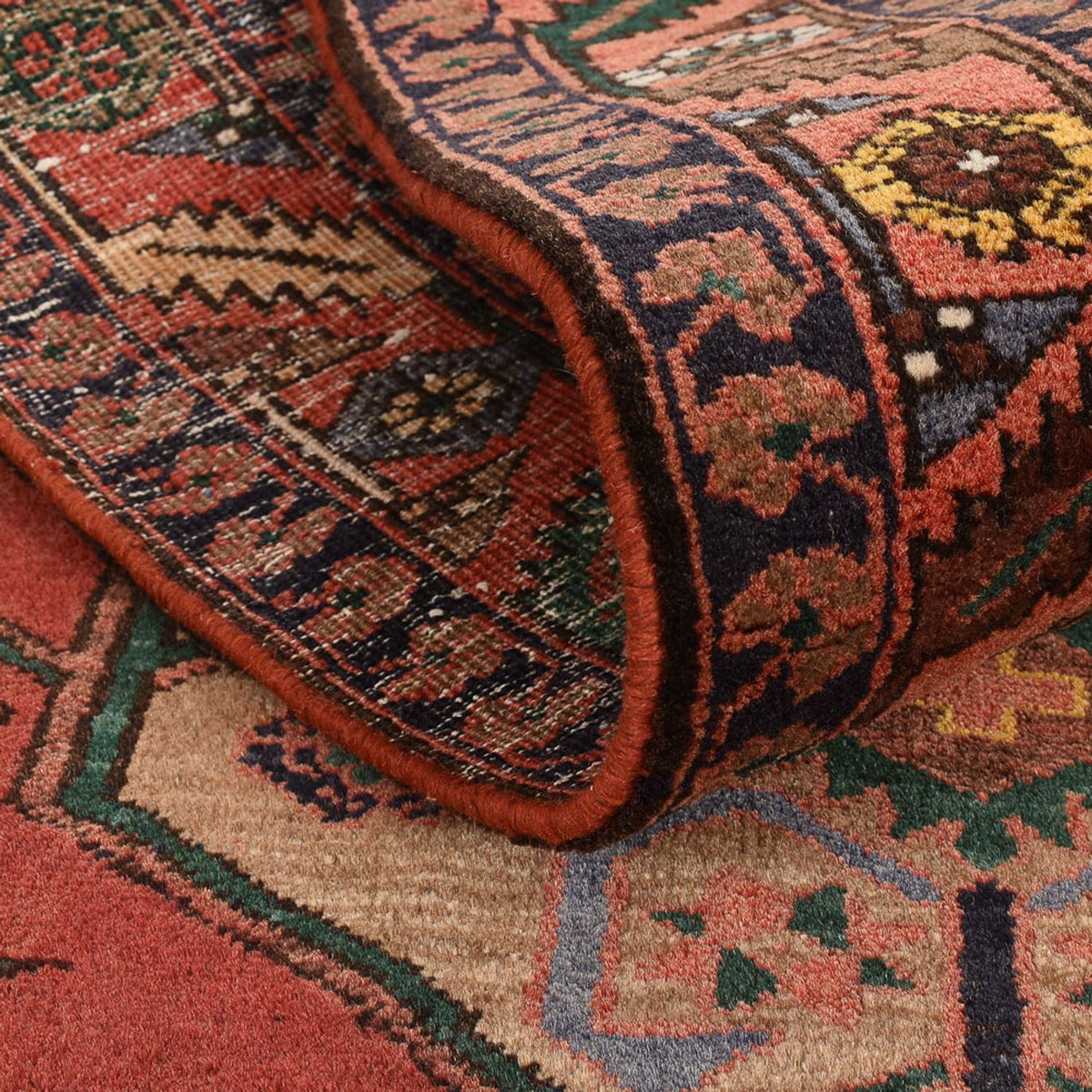 Loper Perzisch Tapijt - Nomadisch - 445 x 105 cm - licht rood