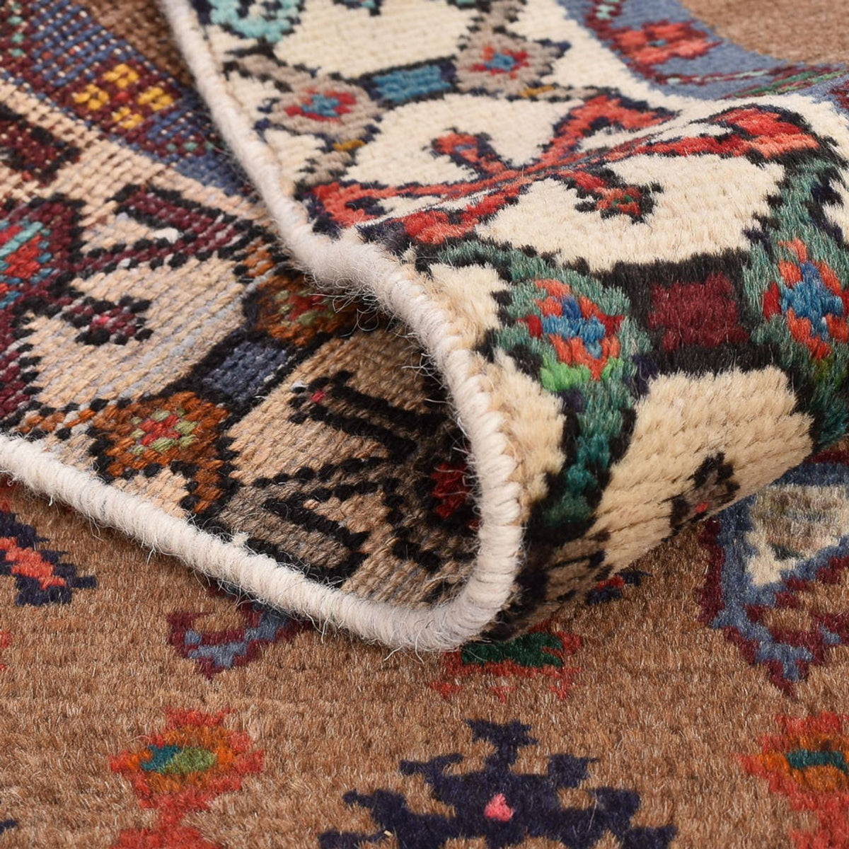 Loper Perzisch Tapijt - Nomadisch - 400 x 98 cm - roest