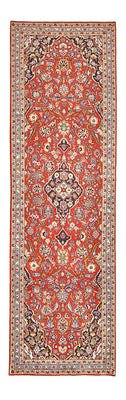 Loper Perzisch tapijt - Keshan - 332 x 102 cm - rood