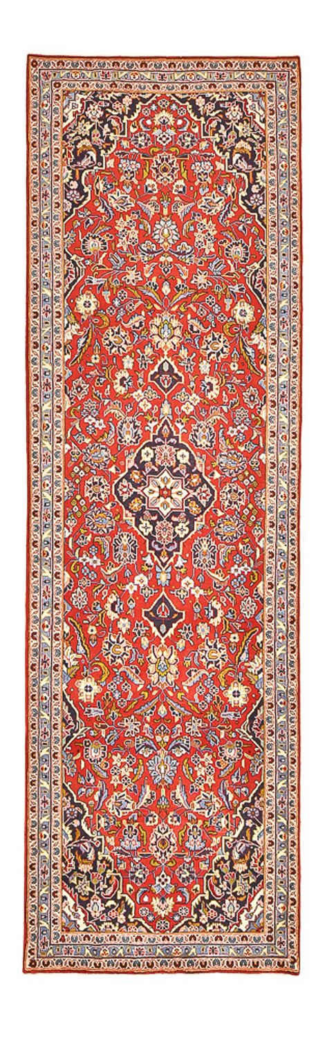 Loper Perzisch tapijt - Keshan - 332 x 102 cm - rood