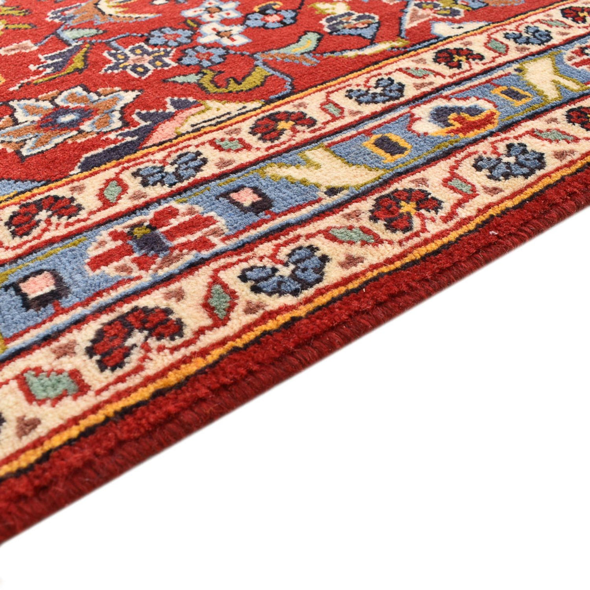 Loper Perzisch tapijt - Keshan - 332 x 102 cm - rood